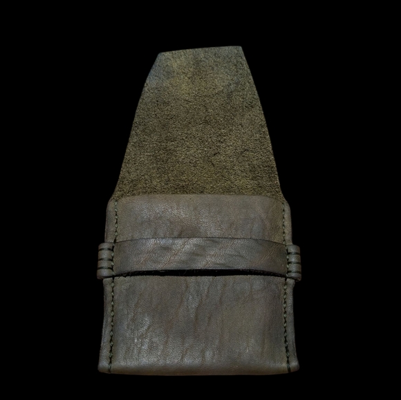 DUNOLE Brown Leather Tote & Coin Purse - Picture 9 of 9